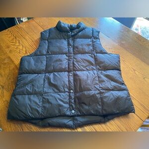 Lands End Goose Down Vest XL